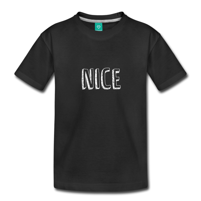 Kids shirt Nice - black