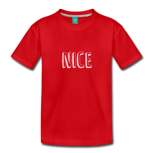 Afbeelding in Gallery-weergave laden, Kids shirt Nice - red