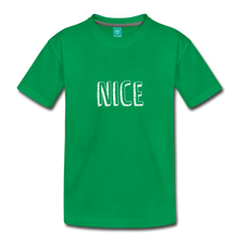 Afbeelding in Gallery-weergave laden, Kids shirt Nice - kelly green