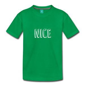 Kids shirt Nice - kelly green