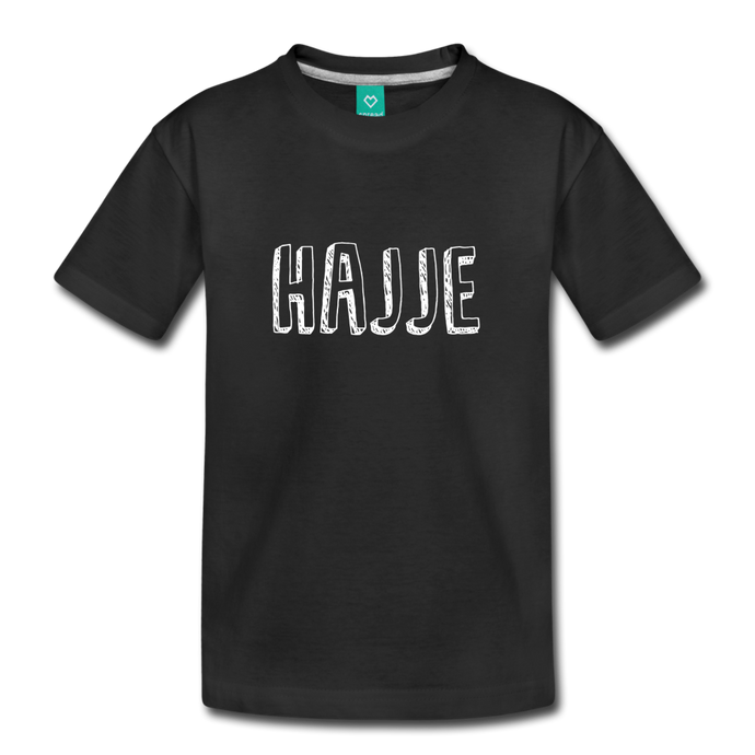 Kids T-shirt Hajje - black